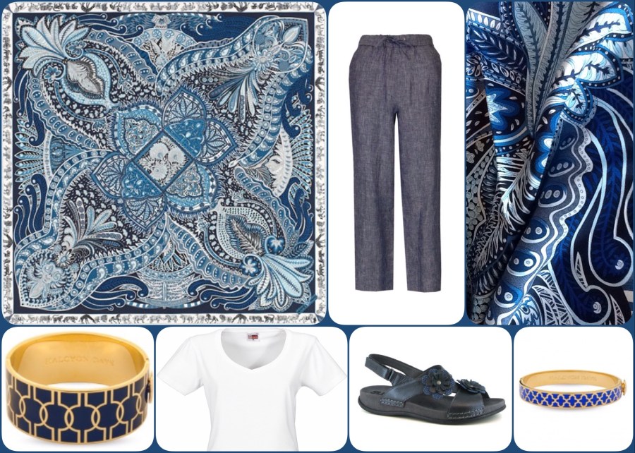 Jardin de la Maharani - Hermès - collage #02