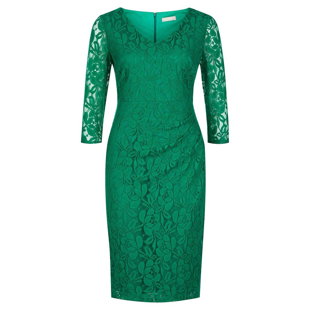Emerald lace dress - Planet
