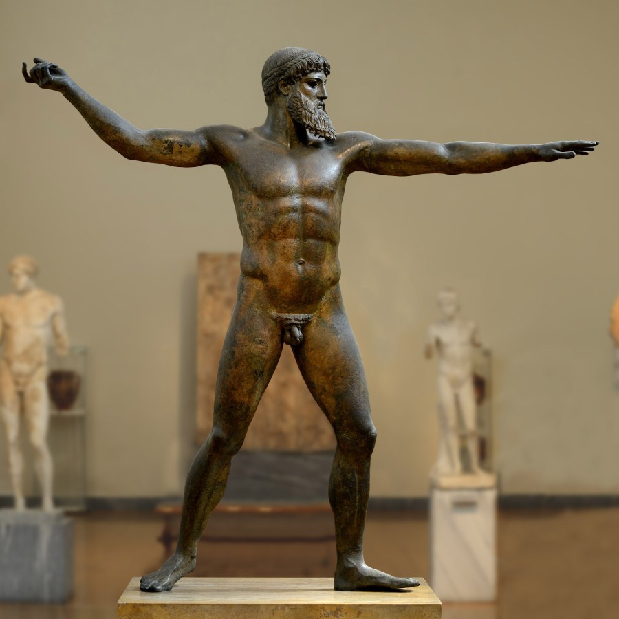 Statue of Zeus - National Archaeological Museum, Athens