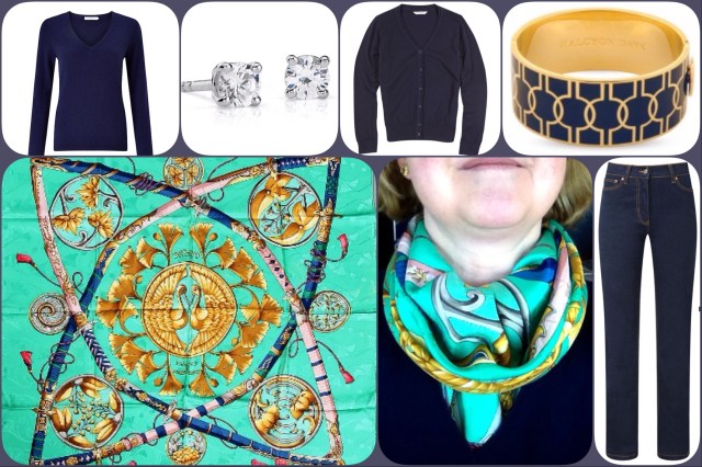 Outfit of the day 07/02/17 with Hermès' Daimyo Princes du Soleil Levant