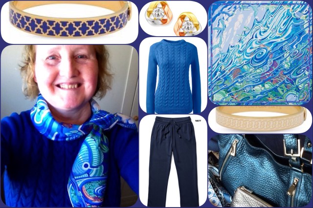 Outfit of the day 15/03/17 with Hermès' De la Mer au Ciel