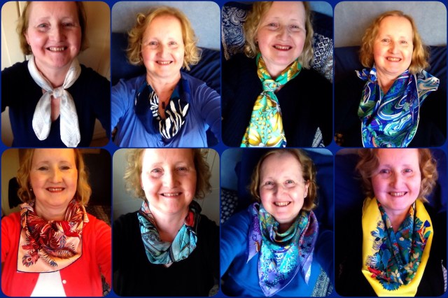 Some favourite scarf ties