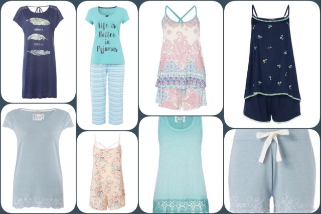 Nightwear for Spring/Summer 2017 - Sainsbury's 