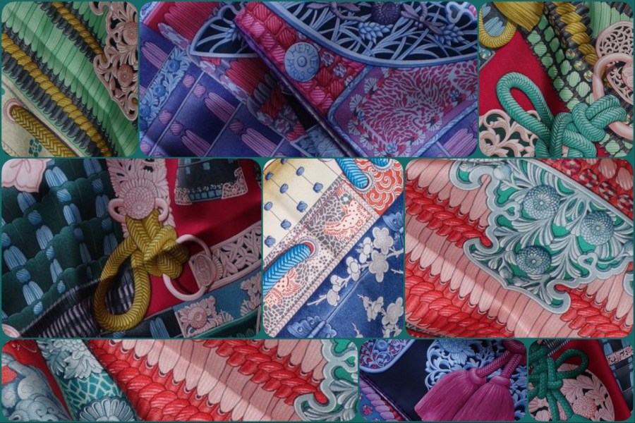 Parures de Samouraïs- Hermès- details