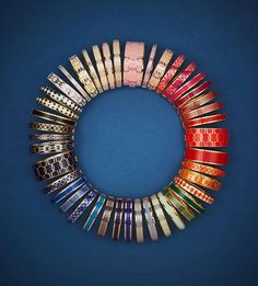 Halcyon Days enamel bangles