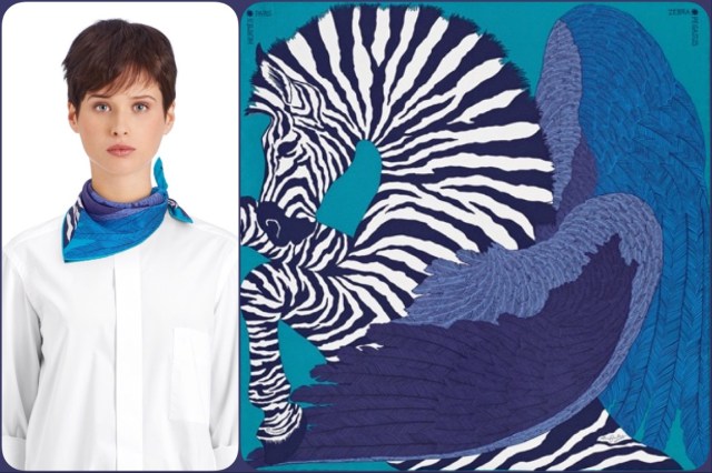 Zebra Pegasus gavroche by Alice Shirley for Hermès