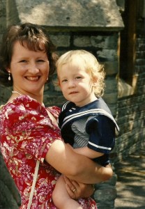 Me and Elder Son in 1991