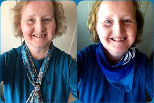 Images from new iPad on the left and old iPad2 on the right.