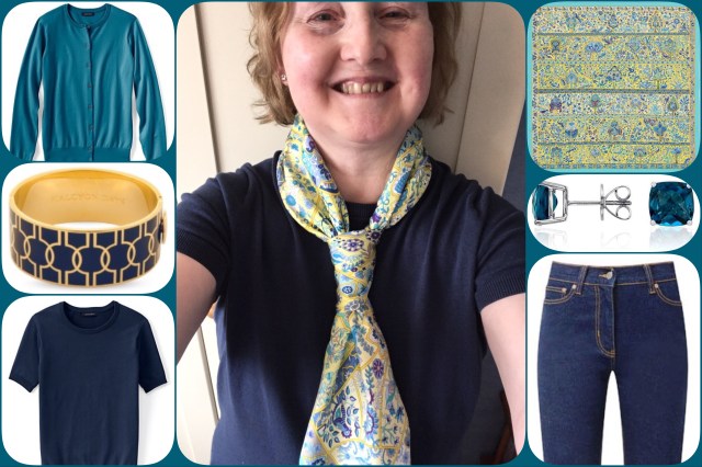 Outfit of the day 20/04/17 with Hermès' Au Pays des Oiseaux Fleurs