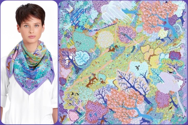 Dans un Jardin Anglais 90cm by Alice Shirley for Hermès