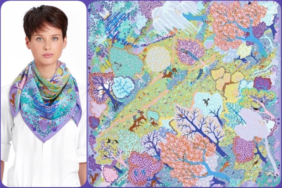 Dans un Jardin Anglais by Alice Shirley for Hermès