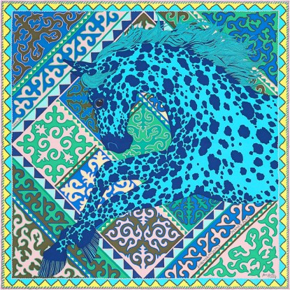 Appaloosa des Steppes gavroche by Alice Shirley for Hermès 