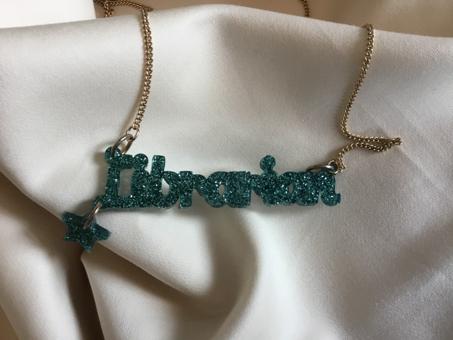 Librarian necklace - Tatty Devine