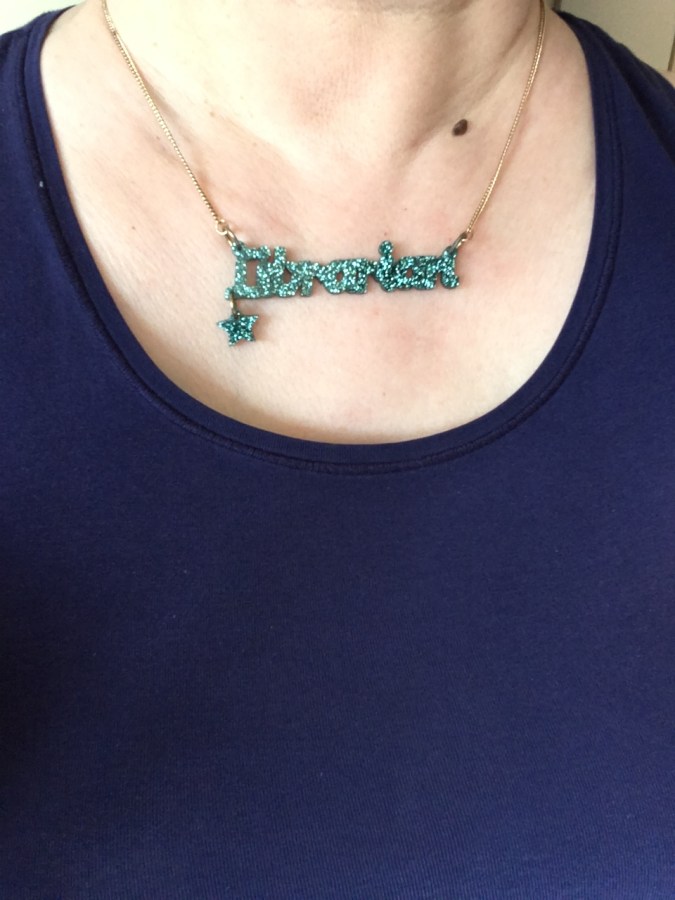Librarian necklace - Tatty Devine