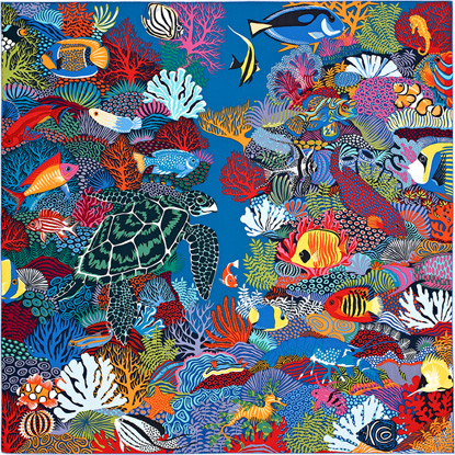 Scarf of the moment: Under the Waves | The Librain……retired