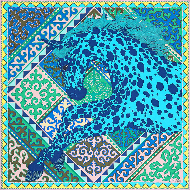 Appaloosa des Steppes gavroche by Alice Shirley for Hermès