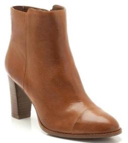 Tan ankle boots by Clarks