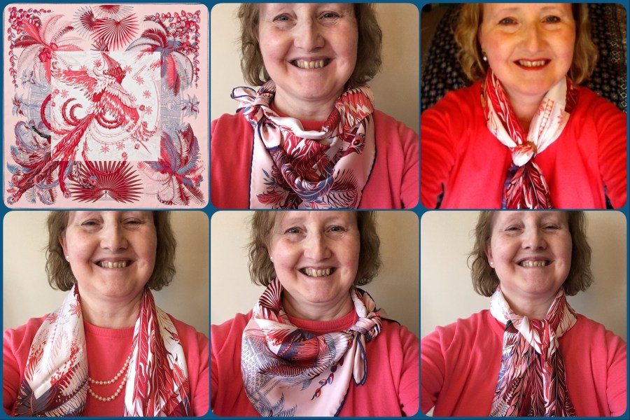 Mythiques Phoenix Coloriage - scarf ties