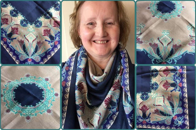 Ianthe shawl in veruna wool - Liberty of London