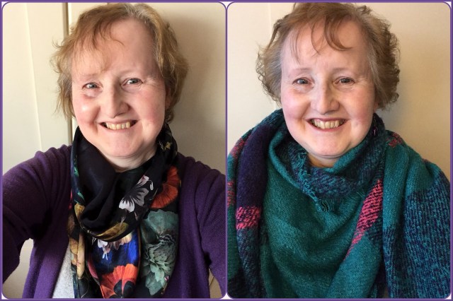 Before and after haircut 12/12/17