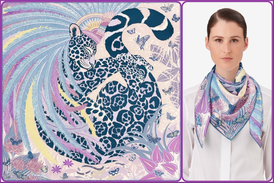 Jaguar Quetzal by Alice Shirley for Hermès