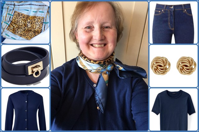 Outfit of the day 12/02/18 with Cornelia James scarf