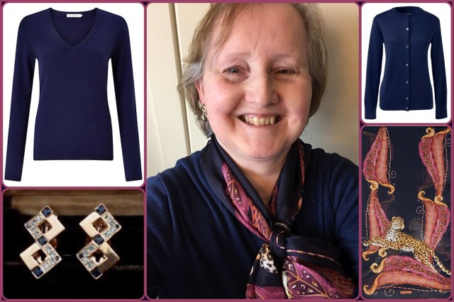 Outfit of the day 13/03/18 with Ferragamo’s Leopard and Feather scarf