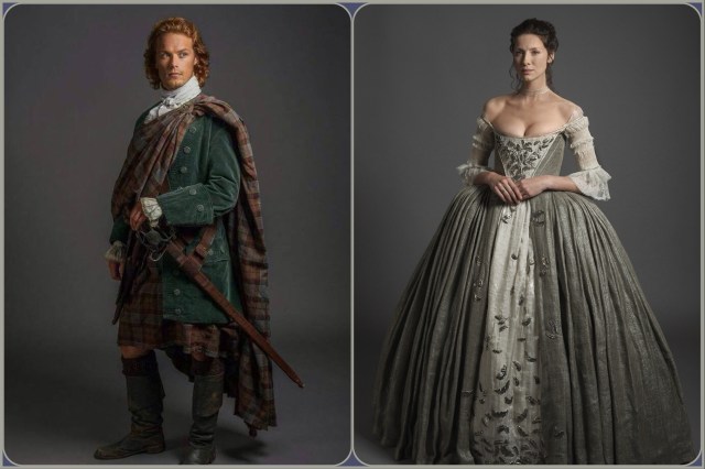 Beautiful costumes on Outlander series 1