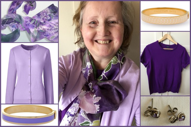 Outfit of the day 11/05/18 with MinkuLUL‘s Lilacs stole