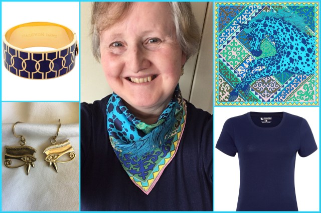 Outfit of the day 31/05/18 with Hermès’ Appaloosa des Steppes gavroche