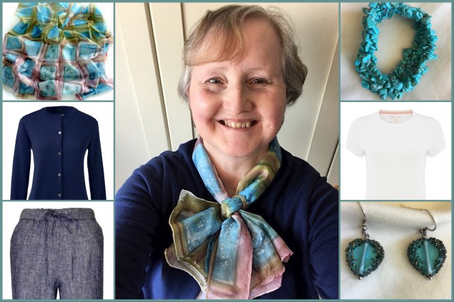 Outfit of the day 08/06/18 with ArtDeTerre scarf