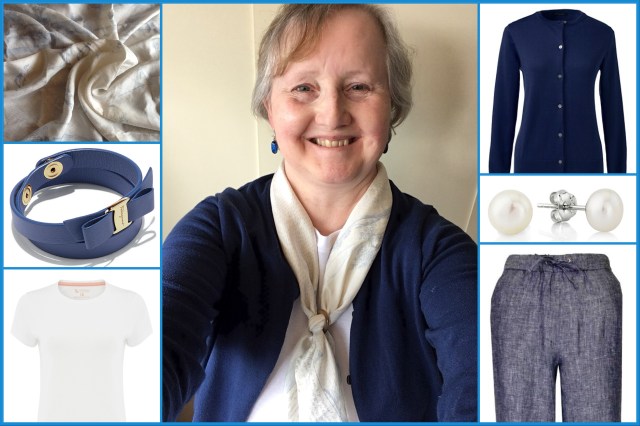 Outfit of the day 15/06/18 with Liberty’s Laws of the Game of Cricket scarf
